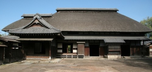 難波田城の古民家ゾーン